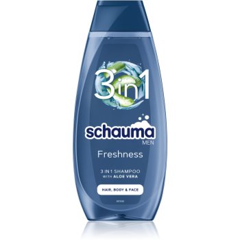 Schwarzkopf Schauma MEN sampon revigorant pentru față, corp și păr - imagine 2